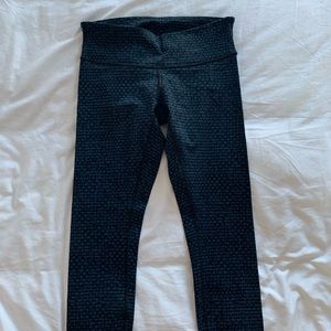 Worn once! Lululemon Wunder under tights size 8!